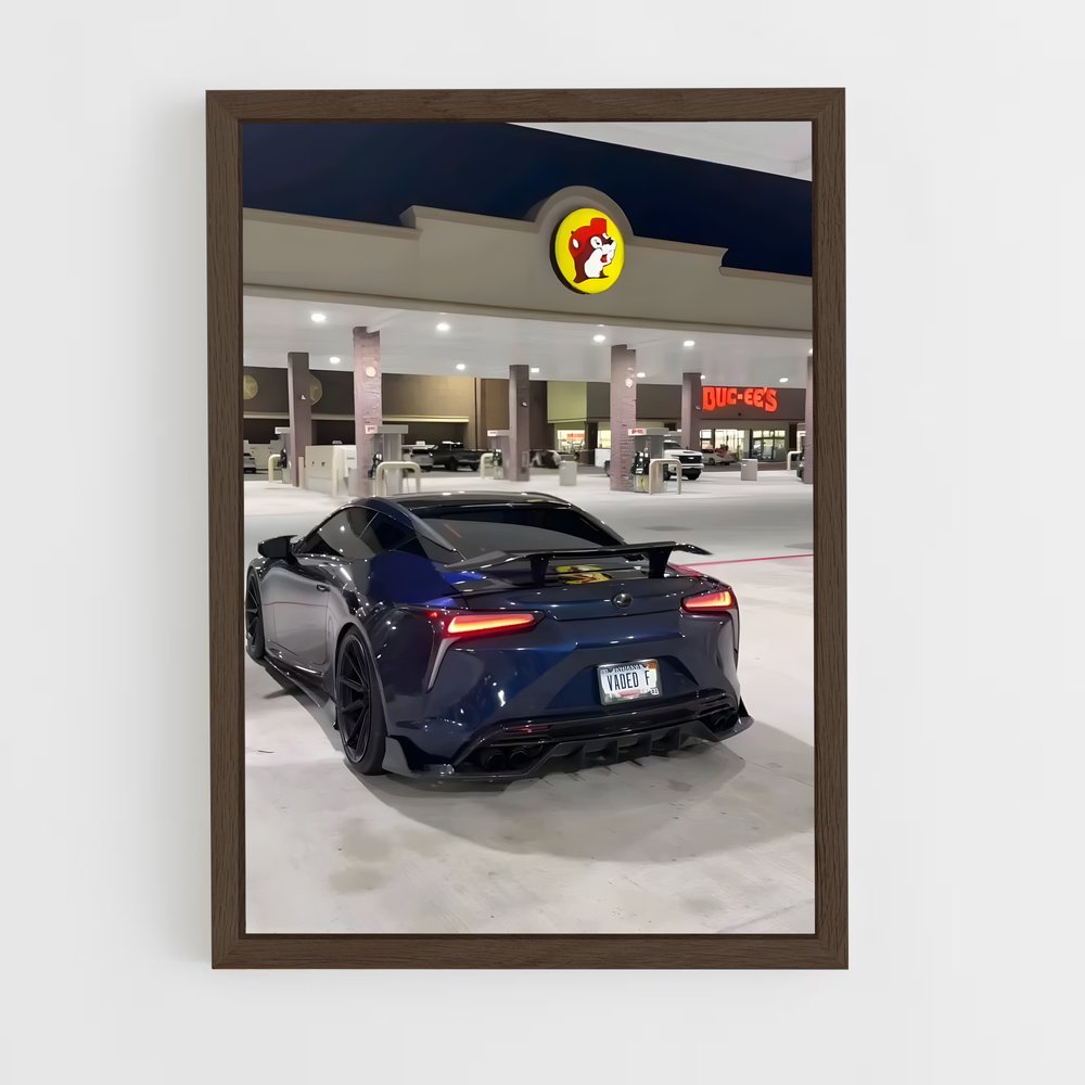 Poster Essence Bleue – affiche Lexus (vue 5)